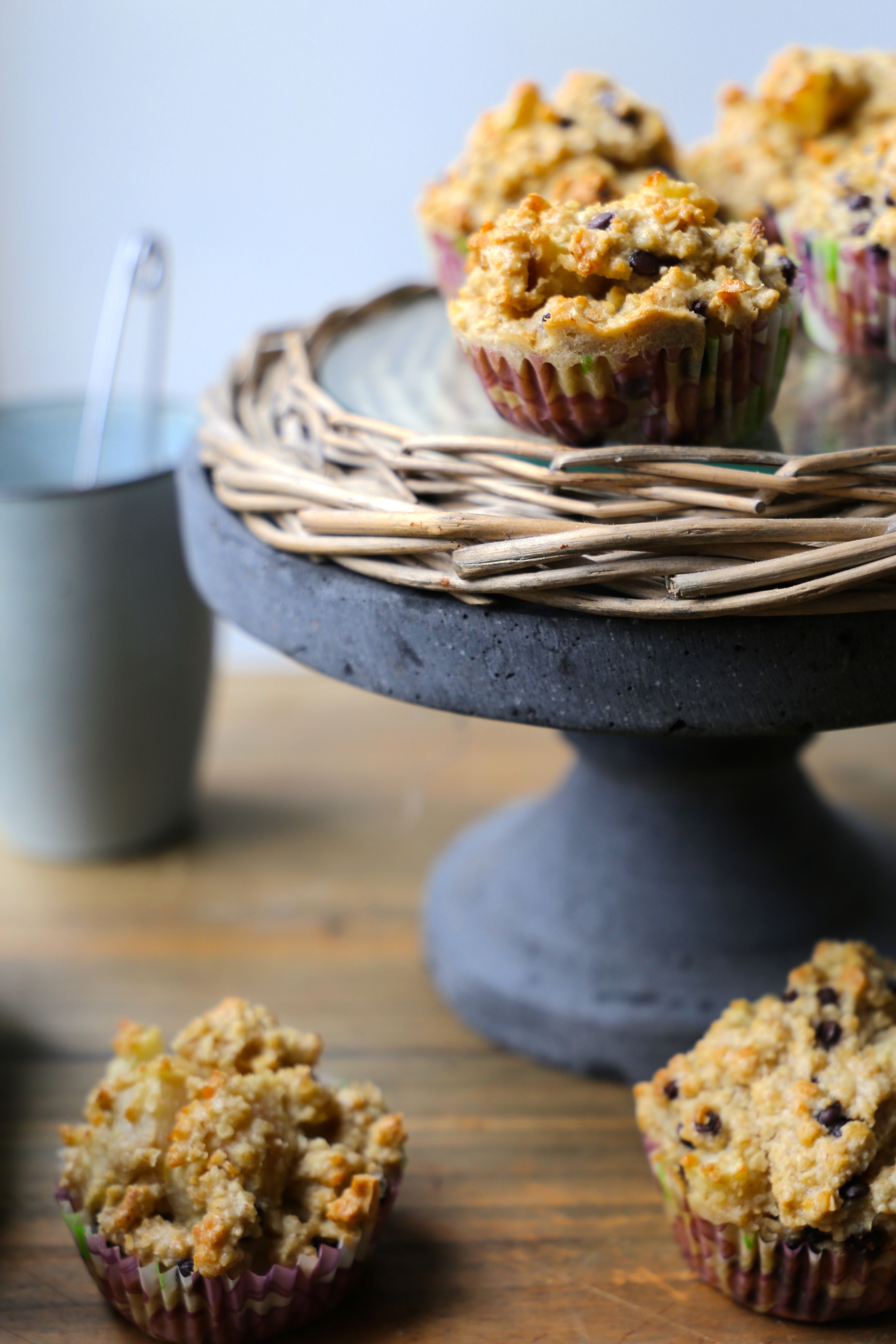 Peer – Chocolade ontbijtmuffins
