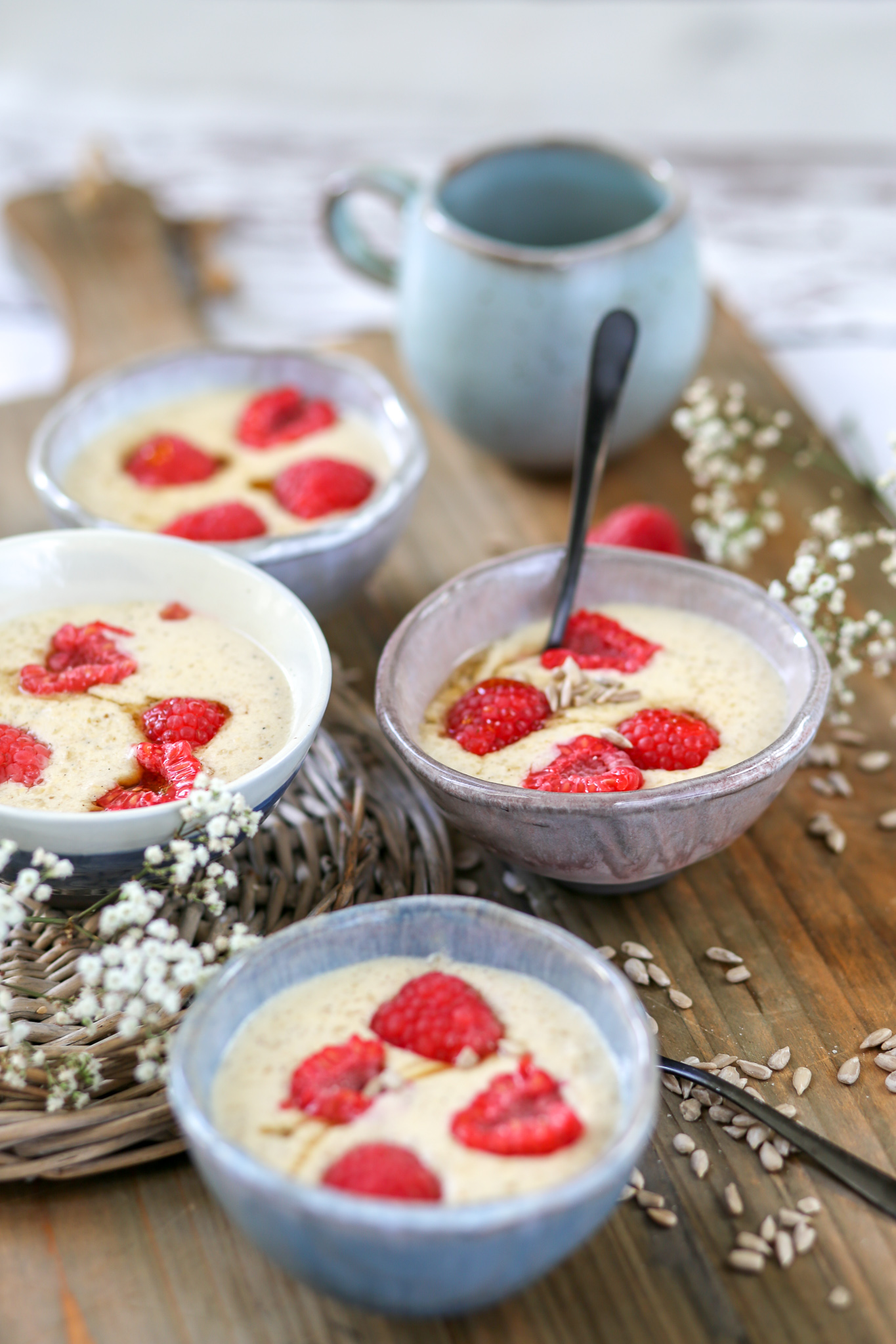 Havermout vanillepudding