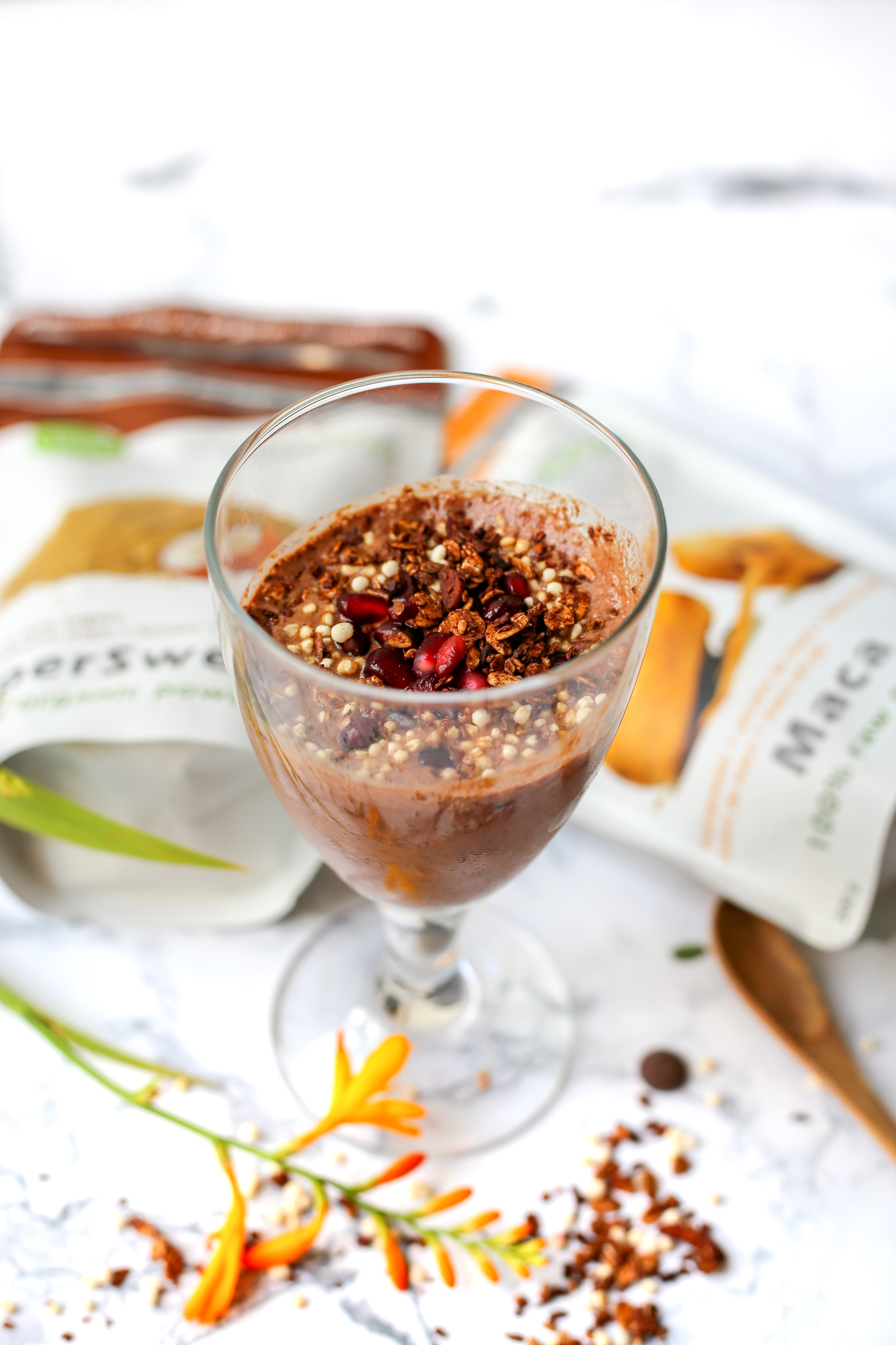 Coffee Chocolate Sportpudding