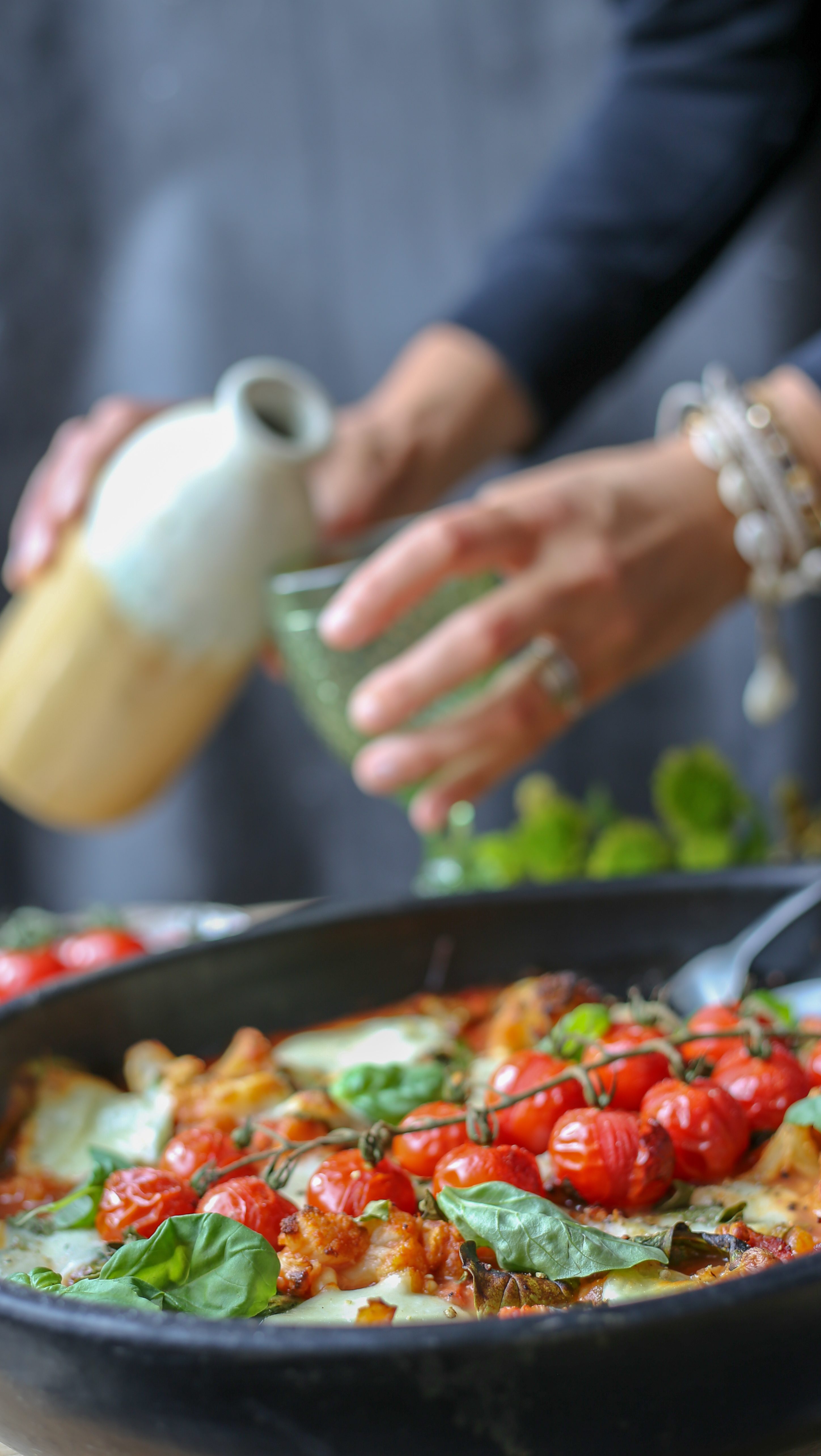 Bloemkoolcaprese