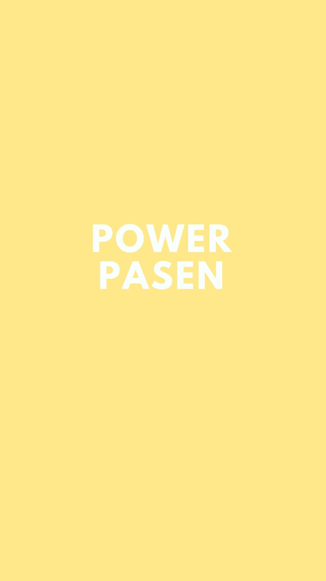 POWER PASEN