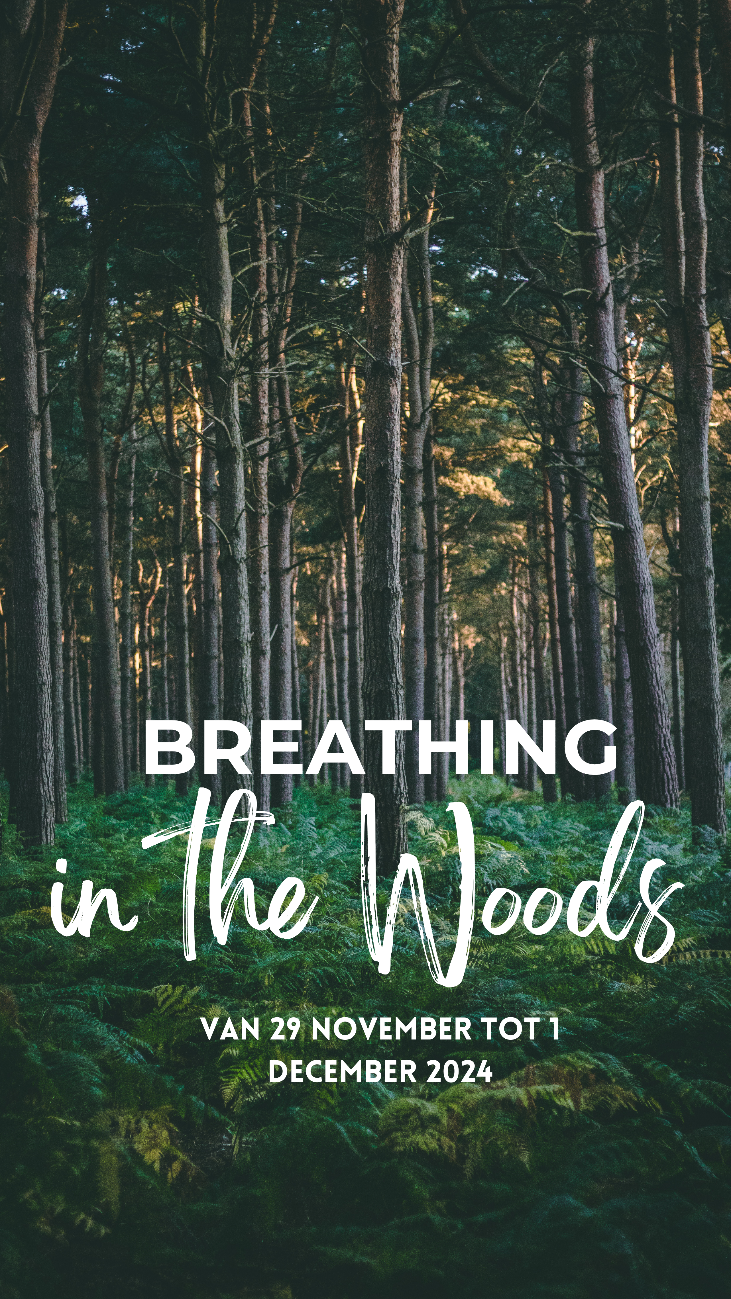 Breathing in the woods
