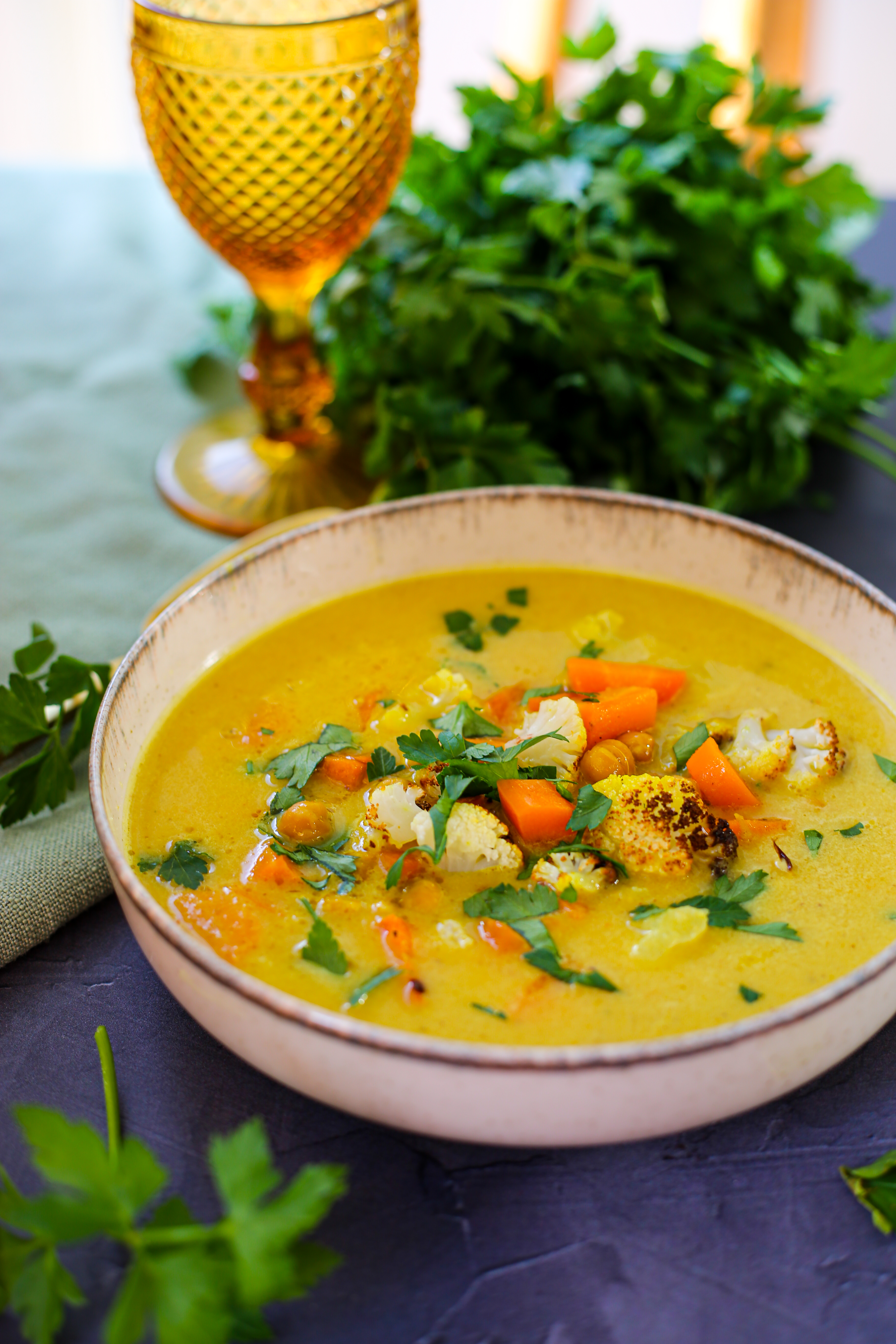 Gouden Minestrone soep