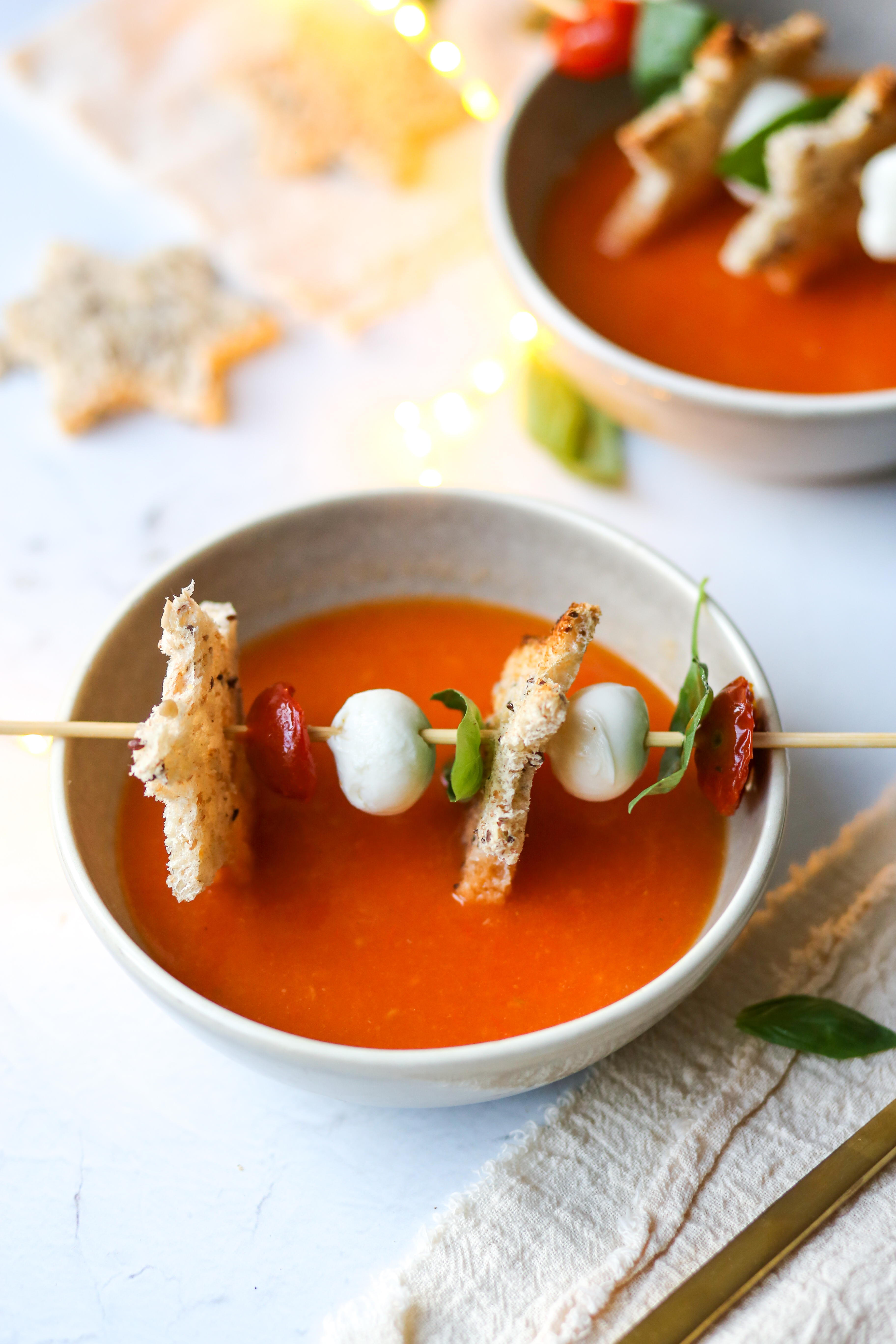 Tomatensoep met sterrenstok